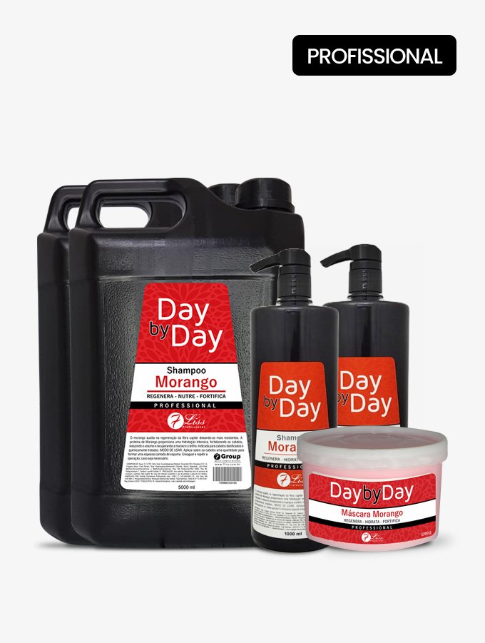 Linha Day by Day Morango Profissional